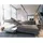 masseno Ecksofa Selva Velours 5-Sitzer Schwarz