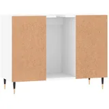 vidaXL Badschrank Weiß 80x33x60 cm Holzwerkstoff