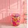 Kare Hocker Flower Fever Polyester 39 x 47 x 39 cm Pink