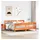 vidaXL Massivholzbett 180 x 200 cm Braun