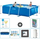 Rechteckiger Frame Pool - 300x200x75 Cm - 7-teilig  S64