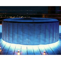 XXL Luxus LED MSPA Whirlpool SET 2022 aufblasbar Outdoor Indoor Pool +Heizung
