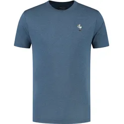 Blue Loop Herren Denimcel Bird Watcher T-Shirt, M - Indigo