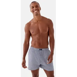 Danish Endurance American Boxers blau/gestreift 3XL 4er Pack