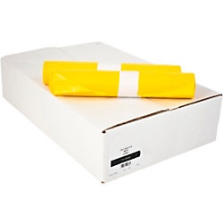 Mittlere Belastung Müllsäcke 120 L Gelb MDPE (Polyethylen mittlerer Dichte) 0,021 mm