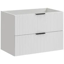 petits-meubles Waschtischunterschrank 80,4 x 57 x 46 cm Weiß