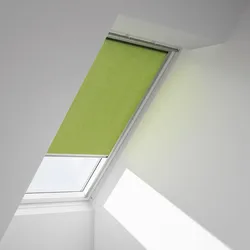 VELUX Rollo solar RSL CK06 4171SWL Sandbeige gepunktet, Schiene weiß