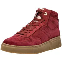 Paul Green Damen Sneaker Veloursleder rot 38