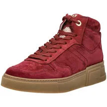 Paul Green Damen Sneaker Veloursleder rot 38