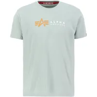 Alpha Industries T-Shirt » T-Shirts Label T«, Gr. L, green, , 62293311-L