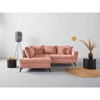 INOSIGN Ecksofa »Lörby«, rosa