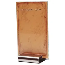 APS Kartenhalter/Tischkartenhalter8 x 7 cm, H: 2 cm