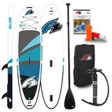 F2 Stand up Paddle Board SECTOR WS Windsurf SUP 10,5 cm Blau