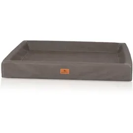 Knuffelwuff Hundebett Austin XL 105 x 80 cm braungrau