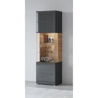 INOSIGN Vitrine »Toledo,Höhe 204 cm trendige Glasvitrine mit dekorative