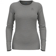 Odlo Damen Merino 200 Longsleeve (Größe XL, grau