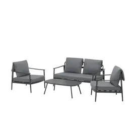 Möbel Kraft Tokio Lounge-Set grau