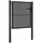vidaXL Gartentor 105 x 100 cm Anthrazit/Stahl