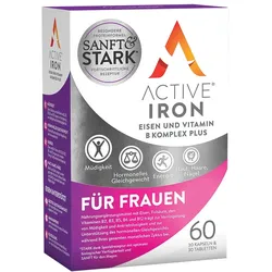 ActiveIron Eisen und Vitamin B Komplex Plus 60 St