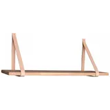 House Nordic Wandregal 20 x 120 x 2 cm Braun