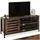 Tectake Galway TV-Board 110 x 41,5 x 50,5 cm Dunkelbraun/Holzwerkstoff