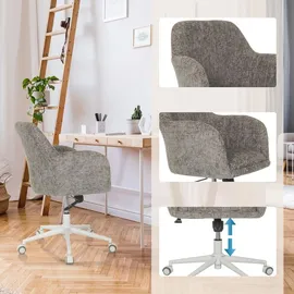 hjh living SOLAO HOME Bouclé Stoff Grau