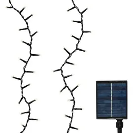 Kaemingk Solar LED-Licherkette Compact 11 m warmweiß