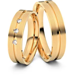 Trauringe Bayreuth 585er RosÈgold - 8673