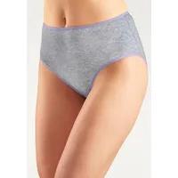 PETITE FLEUR Hüftslip Damen grau-meliert, weiß Gr.48/50