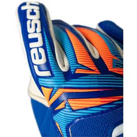 Reusch Attrakt Gold X NC Sharp Blu/White/Shock Orange 8