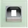 ekey biometric systems GmbH Montagerahmen für Fingerprintscanner Unterputz Glas Mint