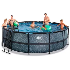 EXIT TOYS Stone Pool 450 x 122 cm inkl. Filterpumpe