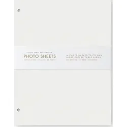 Printworks Ersatzseiten für Fotoalben groß weiß 10 St.