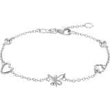 Amor Armband für Mädchen, 925 Sterling Silber | Herz Armbänder & Armreife Damen