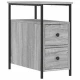 vidaXL Nachttisch Grau Sonoma-Eiche 30x60x60 cm Holzwerkstoff