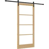 Maison Exclusive - Schiebetür Orkdal Natur 93 X 211 Cm Massivholz