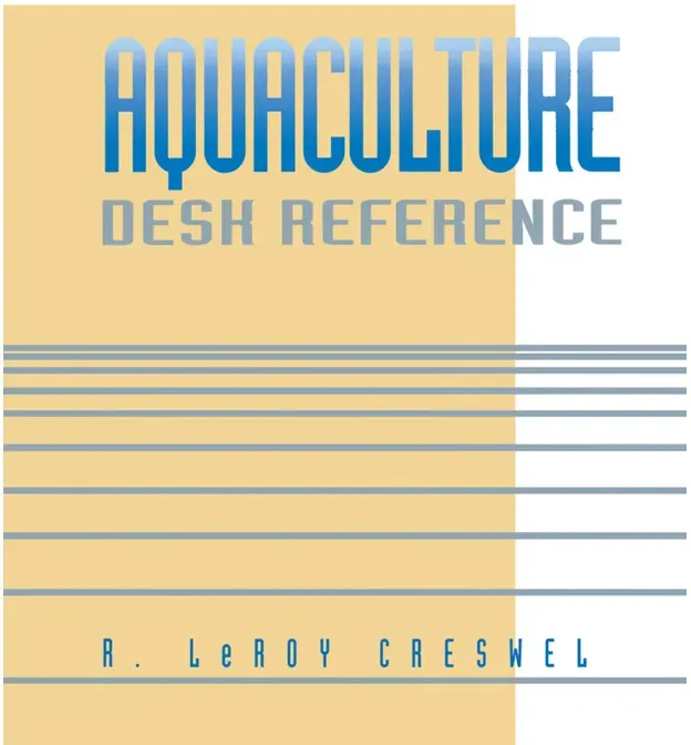 Aquaculture Desk Reference - R. Creswell, Kartoniert (TB)