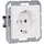 Jung Schuko-Steckdose Unterputz 1-fach Weiß 1 St.