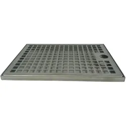 Tropfblech Tropfschale Abtropfblech Tropfkasten BieTal® 23,9x17x1,2cm Edelstahl