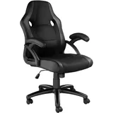 Tectake Benny Kunstleder Schwarz