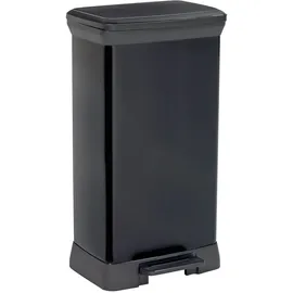Curver Deco Bin 50 l Schwarz