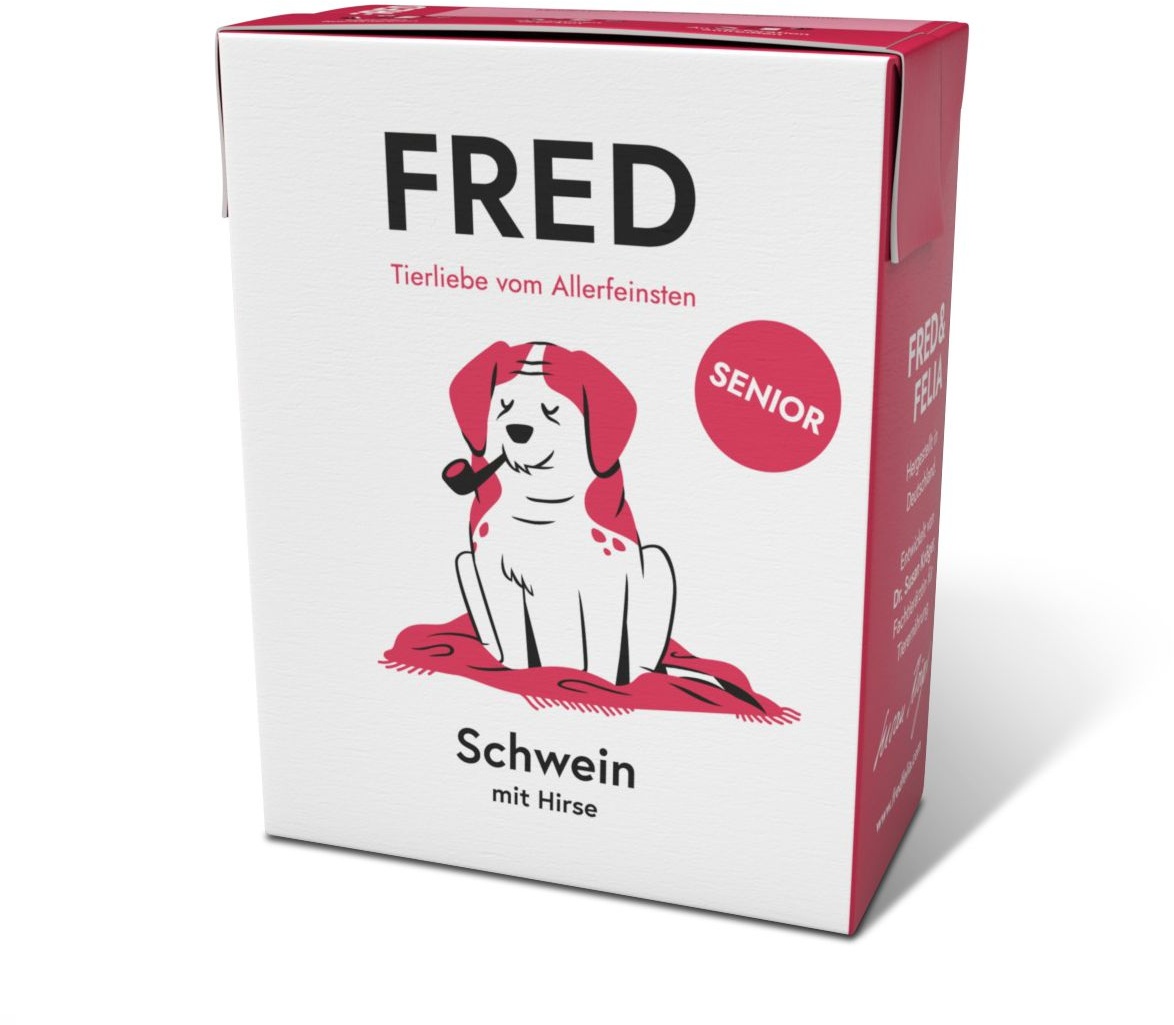 Fred & Felia Senior Schwein 10x390 g