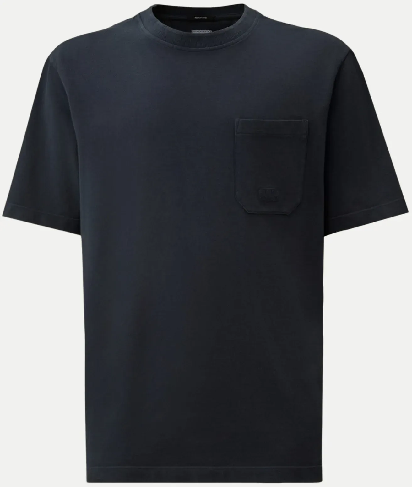 T-Shirt aus Piqué-Baumwolle Schwarz L