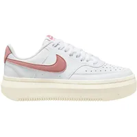 Nike Court Vision Alta Plateau Sneaker Damen 102 white/red