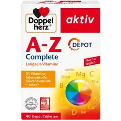 Doppelherz aktiv A-Z Depot Langzeit-Vitamine 40 St