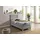 Home Affaire Boxspringbett HOME AFFAIRE, grau, B:110cm L:209cm, Komplettbetten, Boxspringbett, inklusive Komfortschaum-Topper