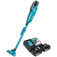 Makita DCL284FRT2 Akku-Handstaubsauger inkl. 2x 5,0 Ah Akku + Ladegerät