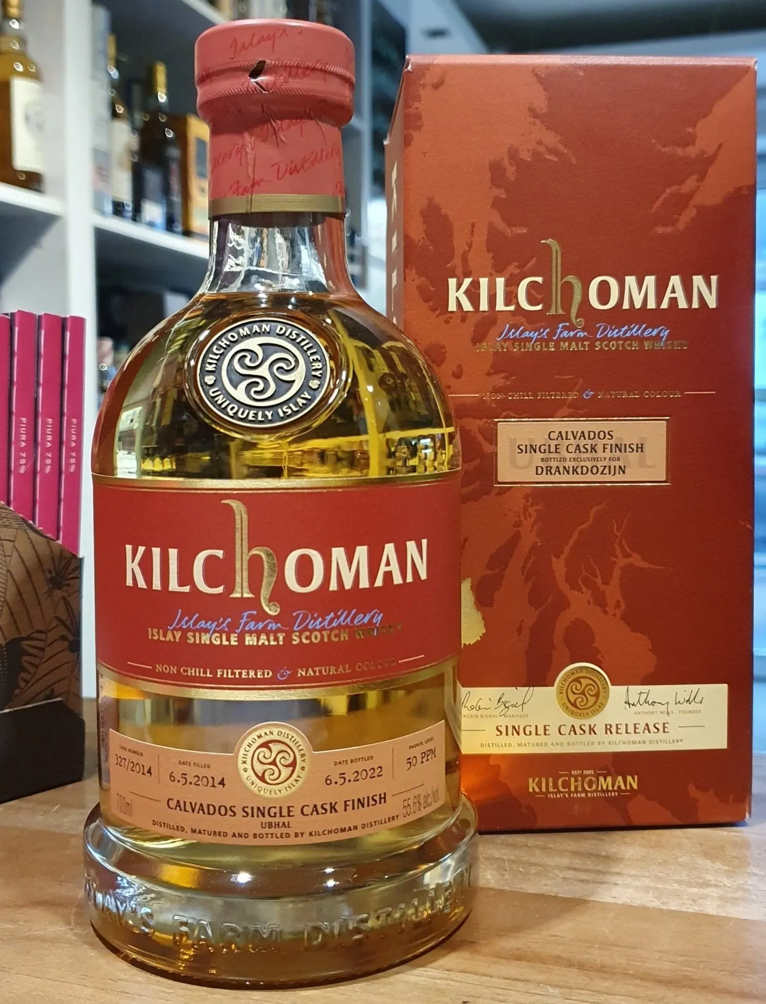 Kilchoman Ubhal Single cask Islay single scotch whisky 0,7l 55,6 % vol.