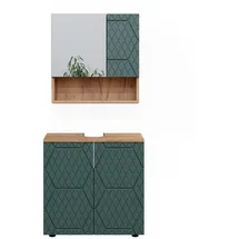 Vicco Badmöbel-Set Irma 2 Teile, Unterschrank 60 cm
