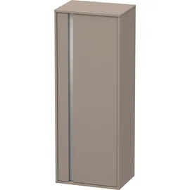 Duravit Ketho Halbhochschrank 50 x 132 x 36 cm Grau/Weiß